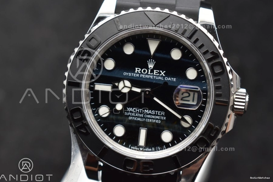 (Tungsten Heavy Ceramic Gold Version) VR3235 Bezel Strap Eye flex Yacht-Master on SmartChoice 1214 Dial 1:1 42mm Oyster Falcon's Edition 226659 Factory Best 0522